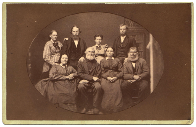 Margaret (Meddaugh) (B1833) and Samuel Randall; Esther (Horner) and Robert Meddaugh (B1843), FR - Nancy ((Betsy) Udell) and Robert Meddaugh and Elizabeth (Betsy) and Jake Meddaugh, son of Robert’s brother Stephen. Margaret (Meddaugh) (B1833) and Samuel Randall; Esther (Horner) and Robert Meddaugh (B1843), FR - Nancy ((Betsy) Udell) and Robert Meddaugh and Elizabeth (Betsy) and Jake Meddaugh, son of Robert’s brother Stephen.