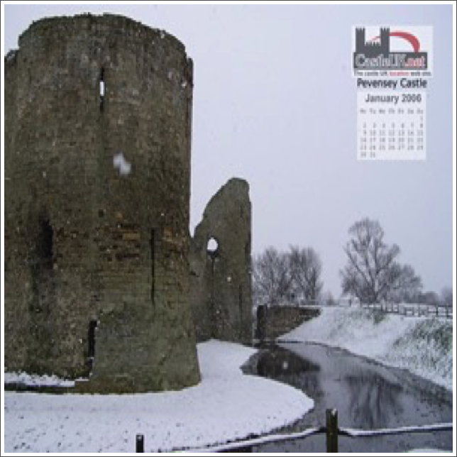 Pevensey Castle - In 1299 John de Uvedale held Pevensey Castle, and with his wife Joan de Caunvill, the local Laughton Manor Pevensey Castle - In 1299 John de Uvedale held Pevensey Castle, and with his wife Joan de Caunvill, the local Laughton Manor