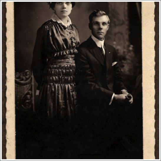 The sixth child John Harper and his wife Florence Deachman. They lived in Moose Jaw, Sask.