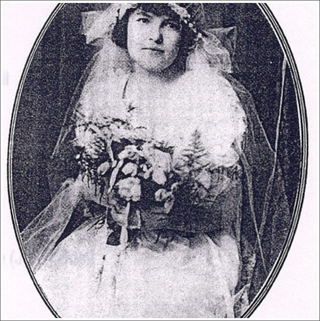 Jessie Merab Foster wife of Roy Grant Udell