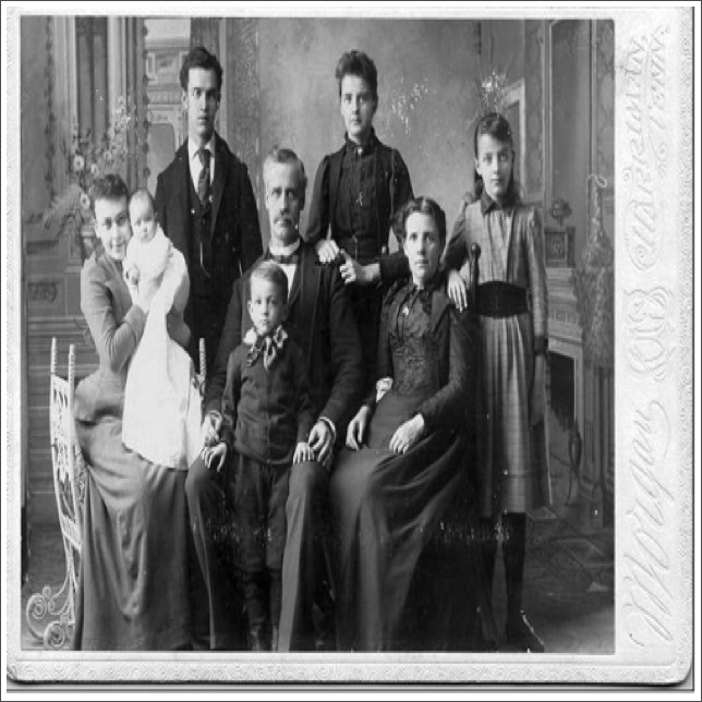 John & Jane (Udell) Caster Family